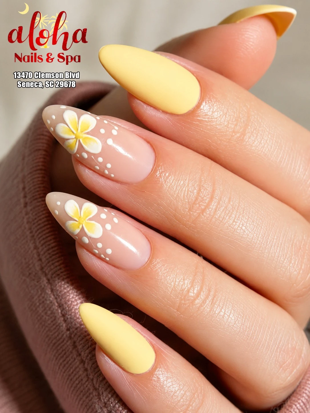 Aloha Nails and Spa Clemson Blvd, Seneca, SC 29678